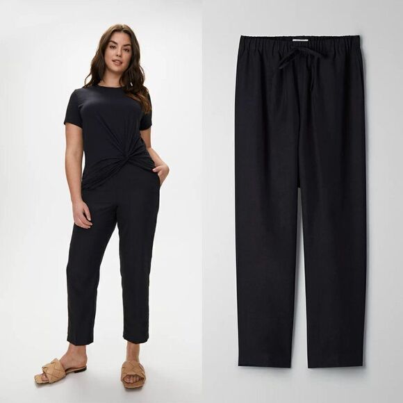Aritzia Pants - Aritzia The Group Babaton Jimmy Pull On Ankle Pants in Black Women's XS NEW